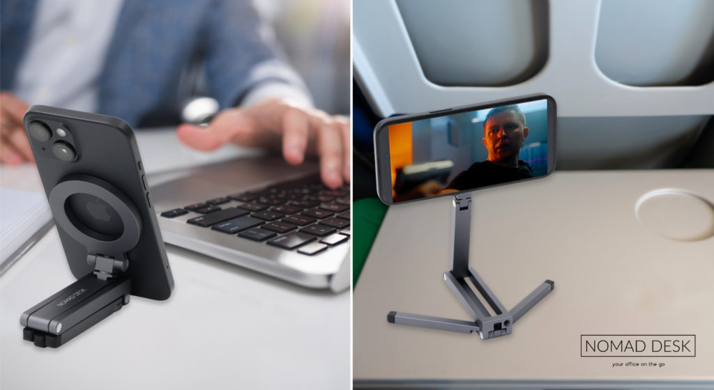 目線が変わる。約29cmまでの高さ。多彩な変形。「多関節・軽量